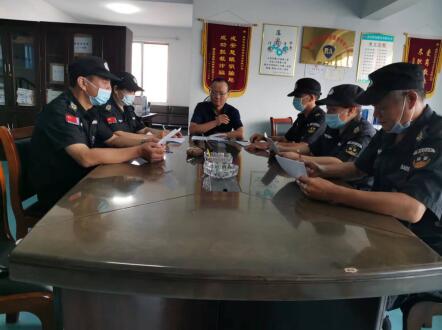 戎安公司義務(wù)巡邏開展反電詐、防溺水宣傳活動